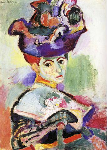 36 Matisse Femme au chapeau 1905